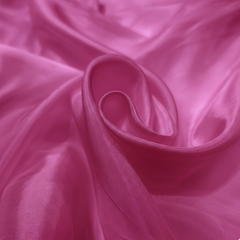 Deep Pink Soft Satin Fabric