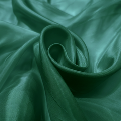 Green Soft Satin Fabric
