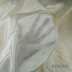 Dyeable Silk Tissue Fabric