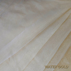 Water Gold Silk Tissue Fabric
