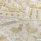 Shahi Hand Embroidered Dyeable Shimmer Tissue