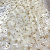 Shahi Dyeable Velvet Fabric with Zari Work