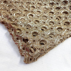 Net Cutwork Embroidered Fabric