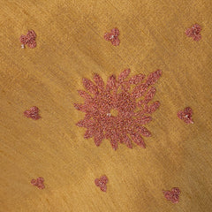 Zarqaa Embroidered Blouse with Curvy V Neckline