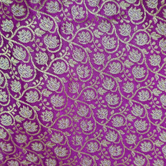 Raspberry Color Half Sleeves Blouse with V Neckline