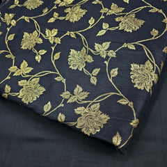 Swarnam Banaras Brocade on Dola Silk Fabric