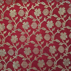 Gulbahar Banarasi Brocade with Floral accents