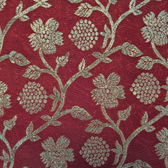 Gulbahar Banarasi Brocade with Floral accents