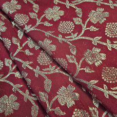 Gulbahar Banarasi Brocade with Floral accents