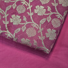 Gulbahar Banarasi Brocade with Floral accents