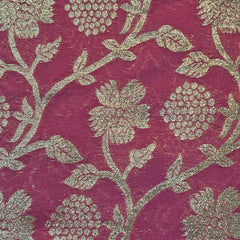 Gulbahar Banarasi Brocade with Floral accents