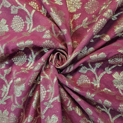 Gulbahar Banarasi Brocade with Floral accents