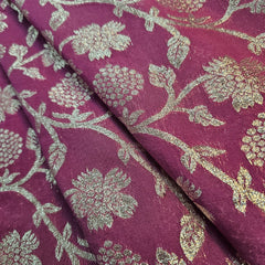 Gulbahar Banarasi Brocade with Floral accents