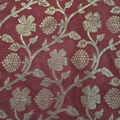 Gulbahar Banarasi Brocade with Floral accents