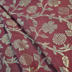 Gulbahar Banarasi Brocade with Floral accents