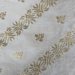 Leher Dyeable Banaras Brocade with Zari Work