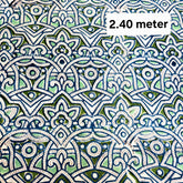 Multicolor Block Printed Pure Cotton Piece 2.40 meter