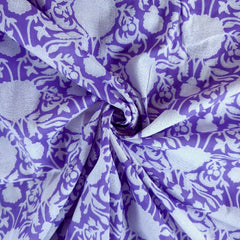 Pushp Jaali Digitally Printed Cotton Fabric