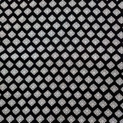 Warli - Digitally Printed Cotton Fabric with Floral motif on White Base