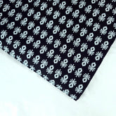 Warli - Digitally Printed Cotton Fabric with Floral Buta Motif