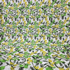 Muticolor Digital Floral Print on Mulberry Cotton Fabric