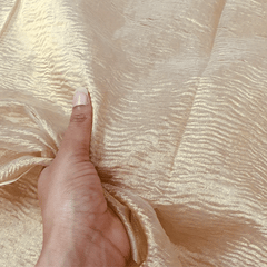 Dark Gold Two - Tone Crush Shimmer Tissue