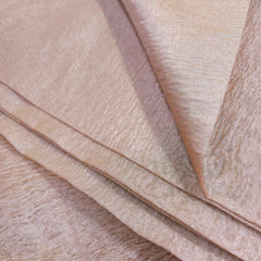 Light Brown Two - Tone Crush Shimmer Tissue