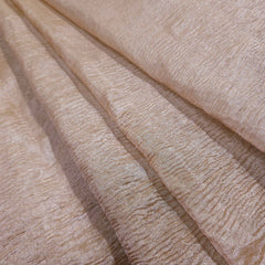 Light Brown Two - Tone Crush Shimmer Tissue
