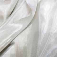 Dyeable Shimmer Tissue - Ivory Grey