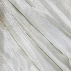 Dyeable Shimmer Tissue - Ivory Grey