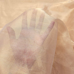 Non-Dyeable Kanchivaram Golden Shimmer Tissue