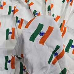 Tricolor Stripe Dupatta