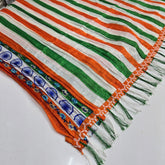 Tricolor Stripe Dupatta