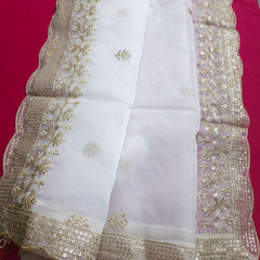 Dyeable Organza Dupatta