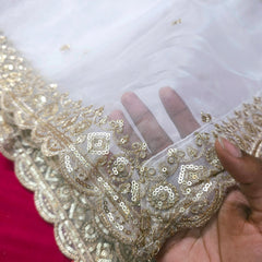 Dyeable Organza Dupatta