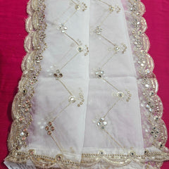 Dyeable Organza Dupatta
