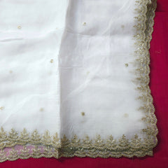 Dyeable Organza Dupatta