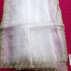 Dyeable Organza Dupatta