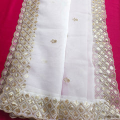 Dyeable Organza Dupatta