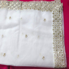 Dyeable Organza Dupatta