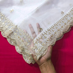 Dyeable Organza Dupatta