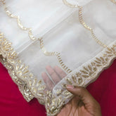 Dyeable Organza Dupatta