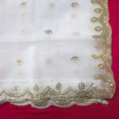 Dyeable Organza Dupatta