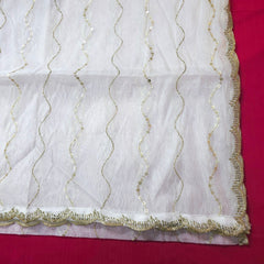 Dyeable Organza Dupatta