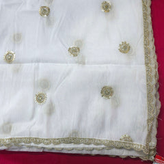 Dyeable Organza Dupatta