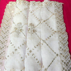 Dyeable Organza Dupatta