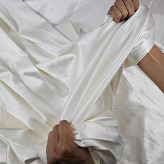 Dyeable Lycra Satin Fabric