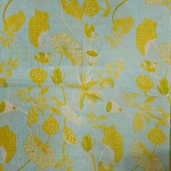 Muslin Fabric with Digital Print