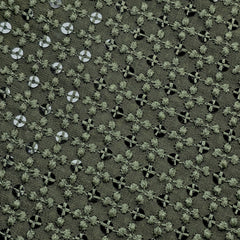 Embroidered Georgette with Sequins and Threadwork