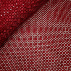 Embroidered Georgette with Sequins and Threadwork